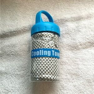 Gray Cooling Towel for Men, Women, Kids and Pets